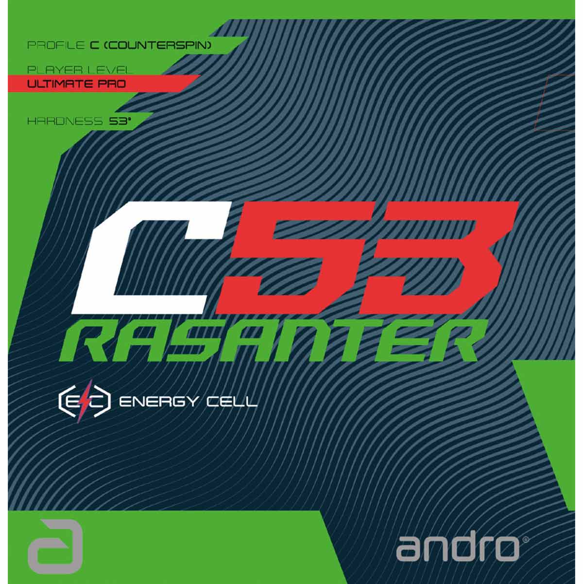 ANDRO Rasanter C53 - Table Tennis Rubber