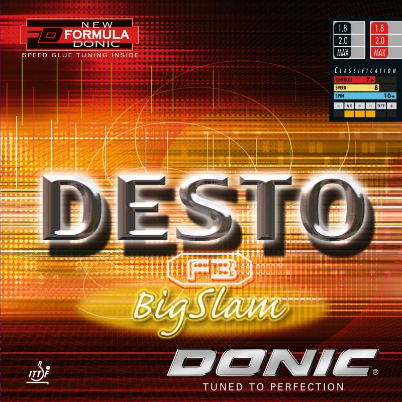 DONIC Desto F3 Bigslam - Table Tennis Rubber