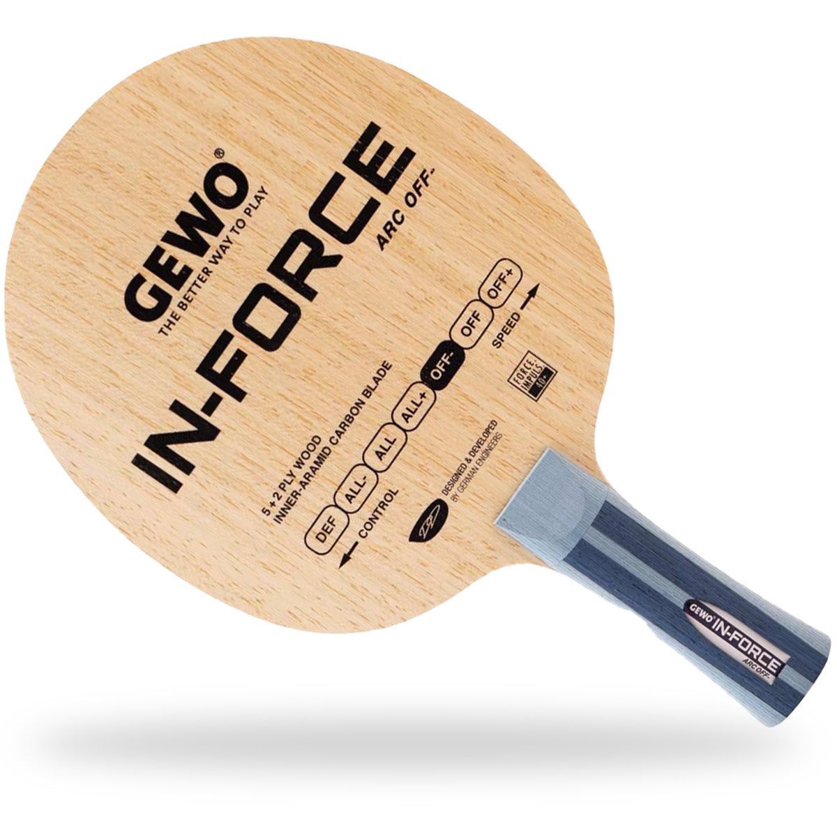 GEWO In Force ARC OFF- - Table Tennis Blade
