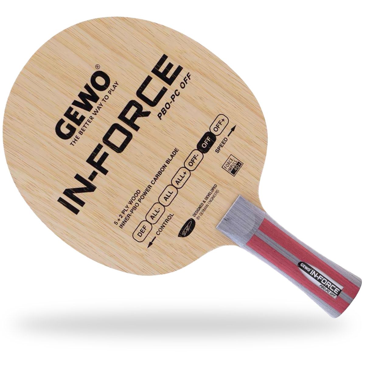 GEWO In Force PBO-PC OFF - Table Tennis Blade