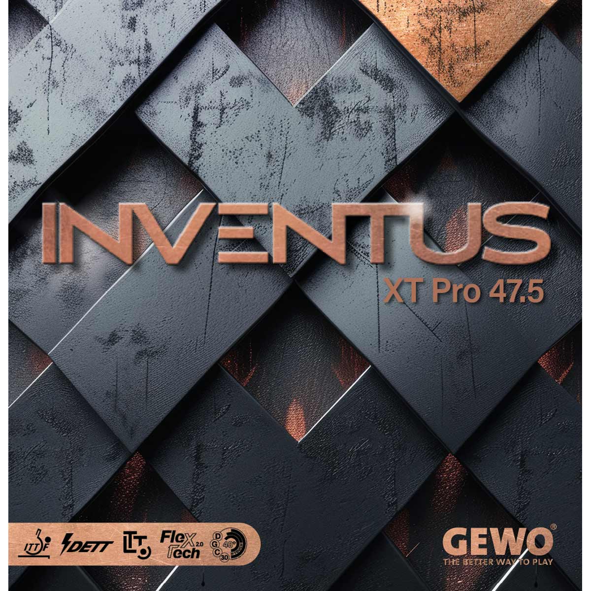 GEWO Inventus XT Pro 47.5 - Table Tennis Rubber