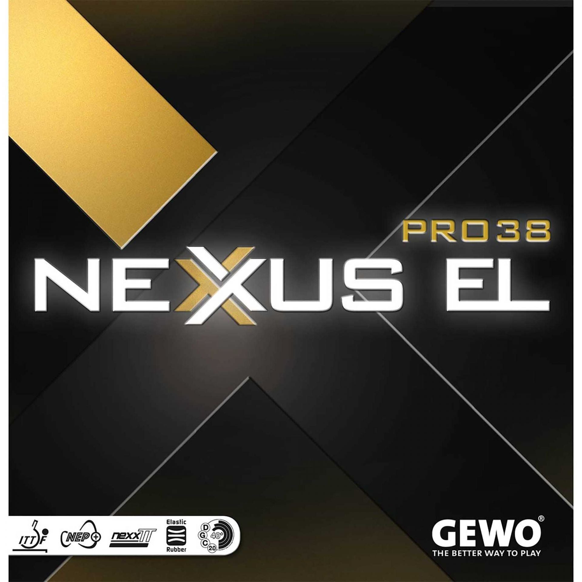 GEWO Nexxus EL PRO 38 - Table Tennis Rubber