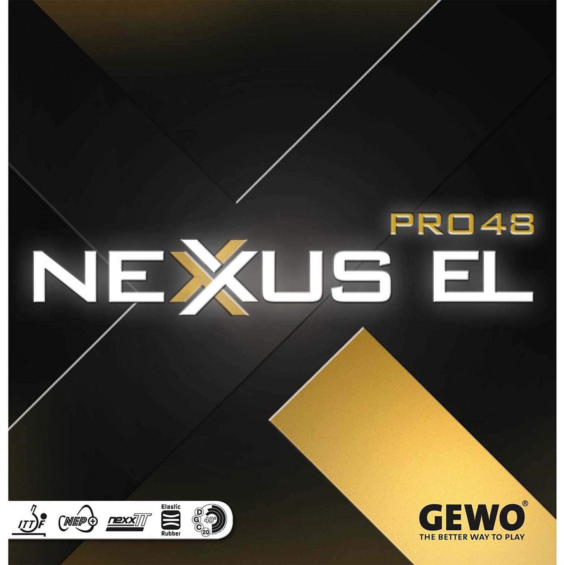 GEWO Nexxus EL PRO 48 - Table Tennis Rubber