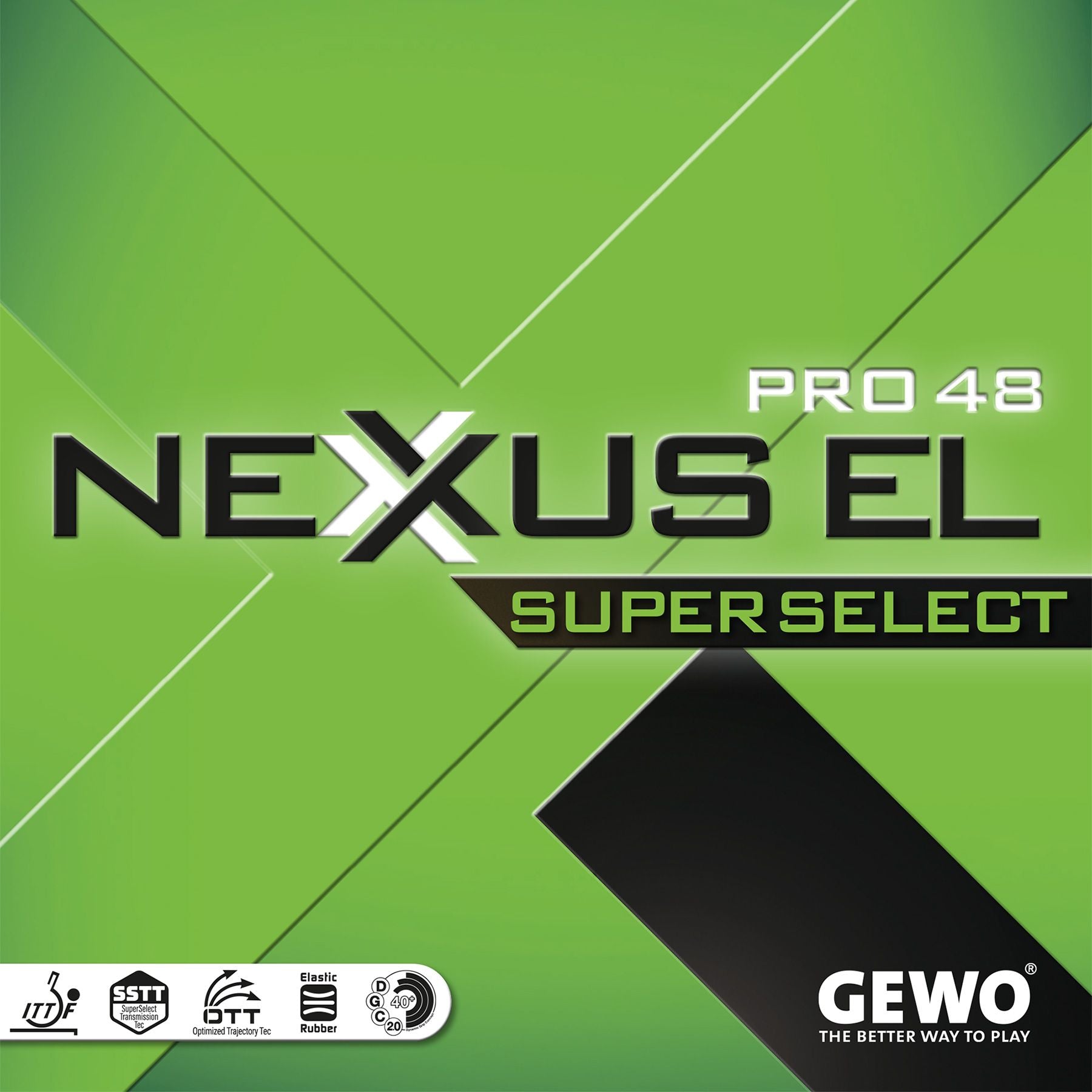 GEWO Nexxus EL Pro 48 SuperSelect - Table Tennis Rubber