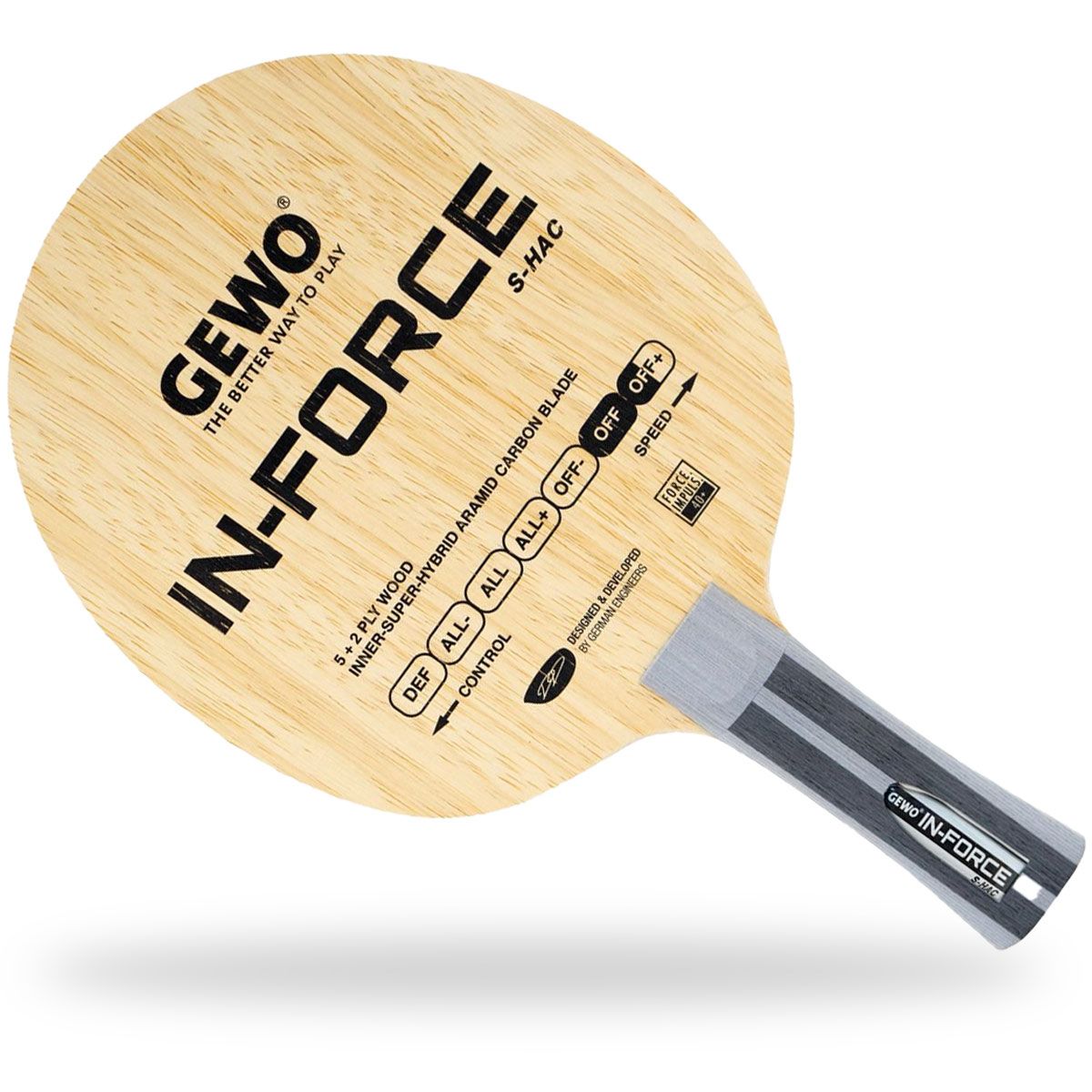 GEWO In Force S-HAC OFF - Table Tennis Blade