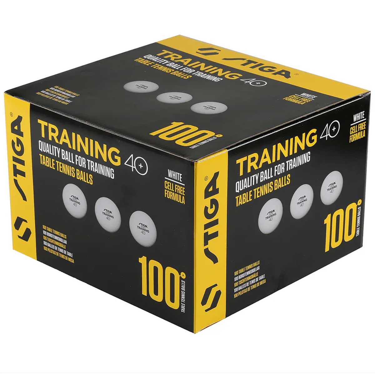 STIGA Training 40+ 100er white - Table Tennis Ball