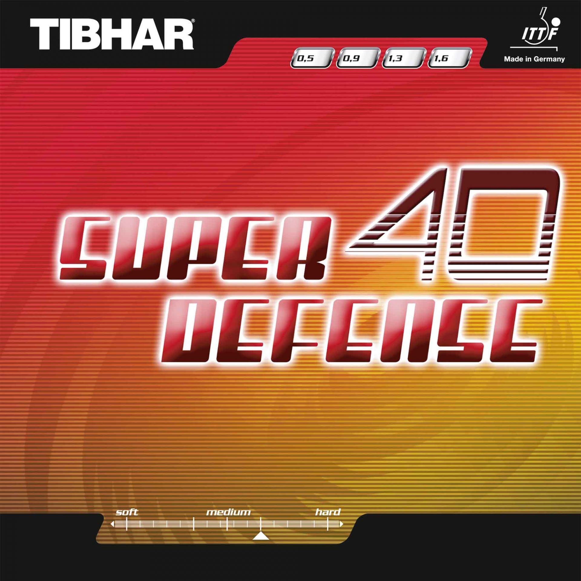 TIBHAR Super Defense 40 - Table Tennis Rubber