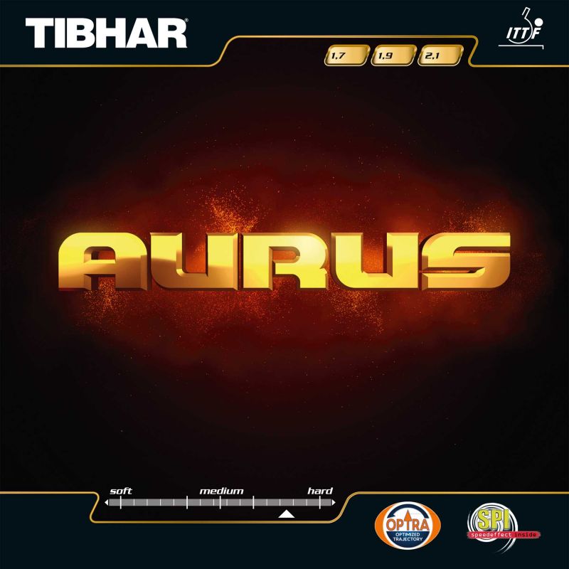 TIBHAR Aurus - Table Tennis Rubber