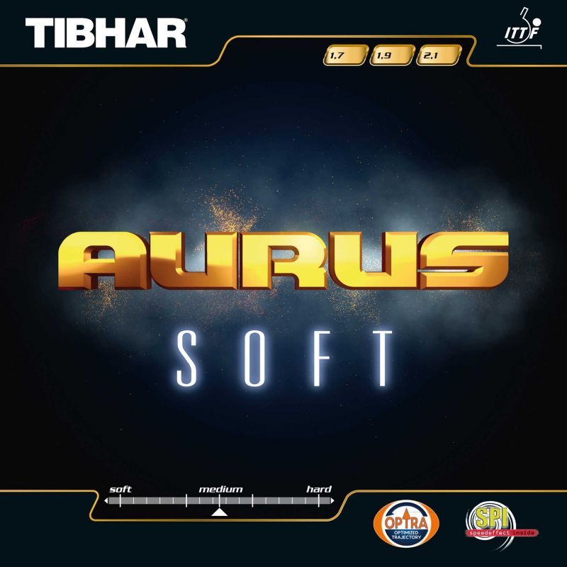 TIBHAR Aurus Soft - Table Tennis Rubber