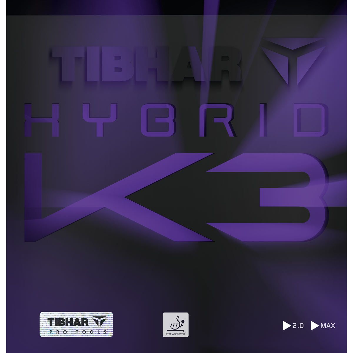 TIBHAR Hybrid K3 - Table Tennis Rubber