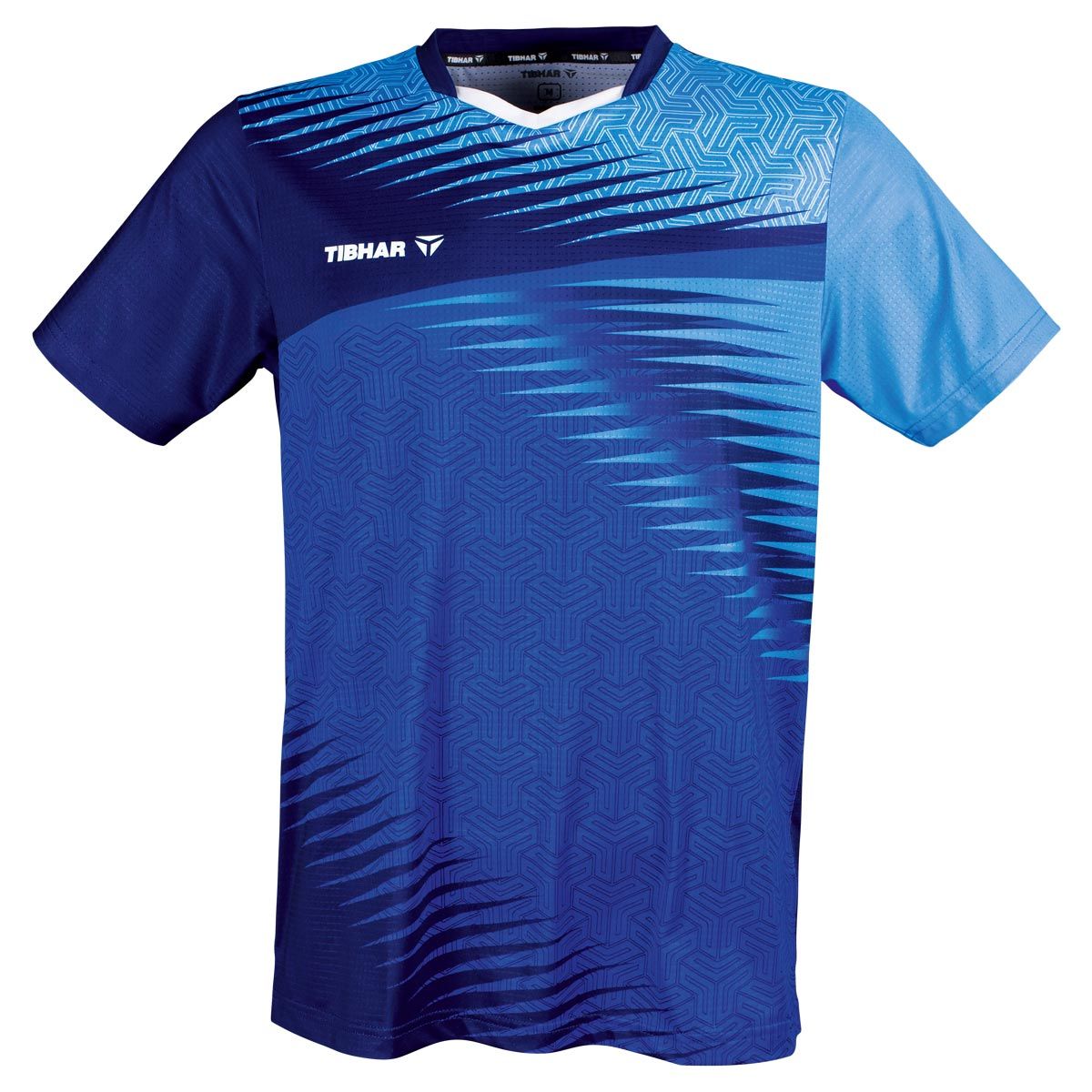 T-shirt Tibhar Azur – Tennis De Table, Confort Respirant Et Style Dynamique