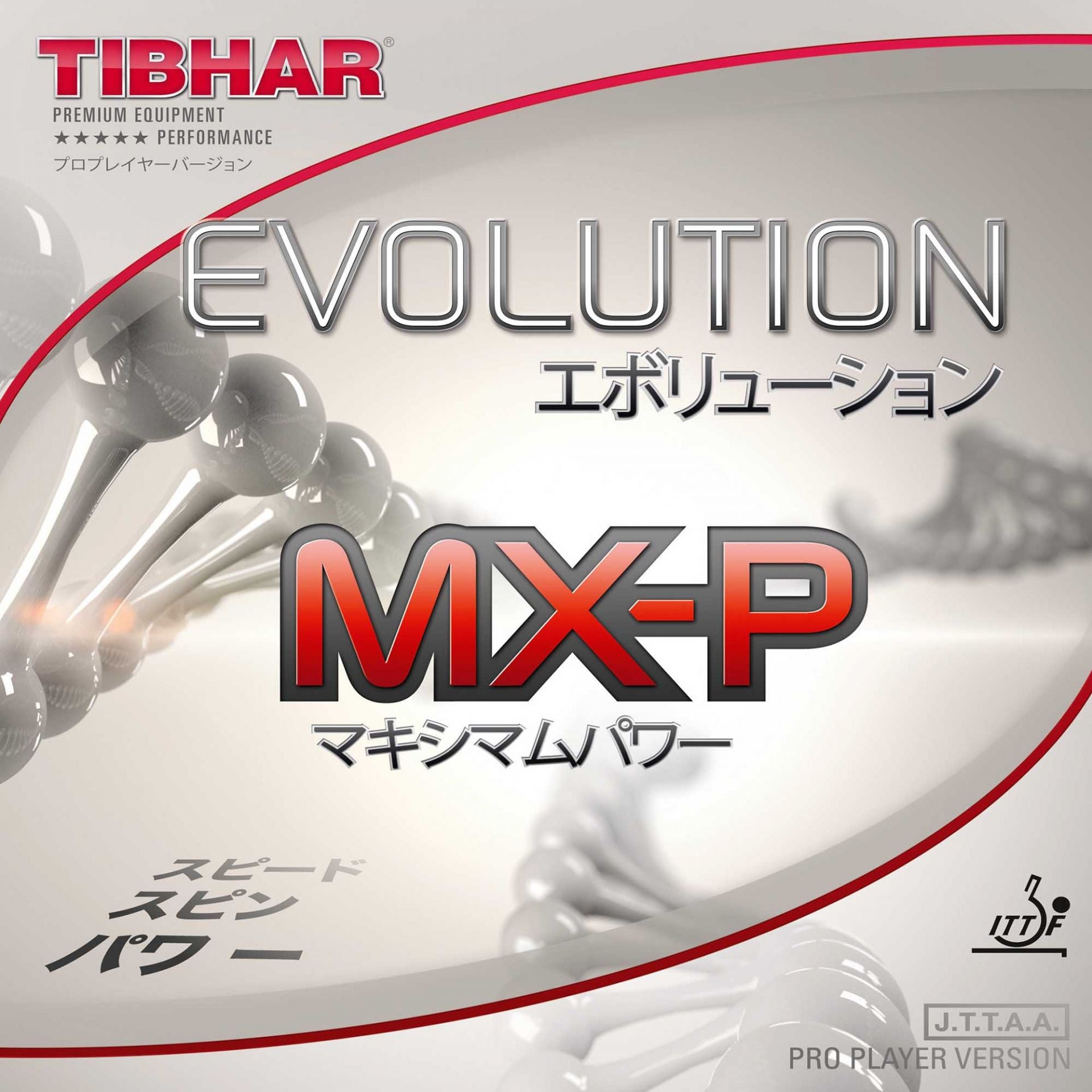 TIBHAR Evolution MX-P - Table Tennis Rubber