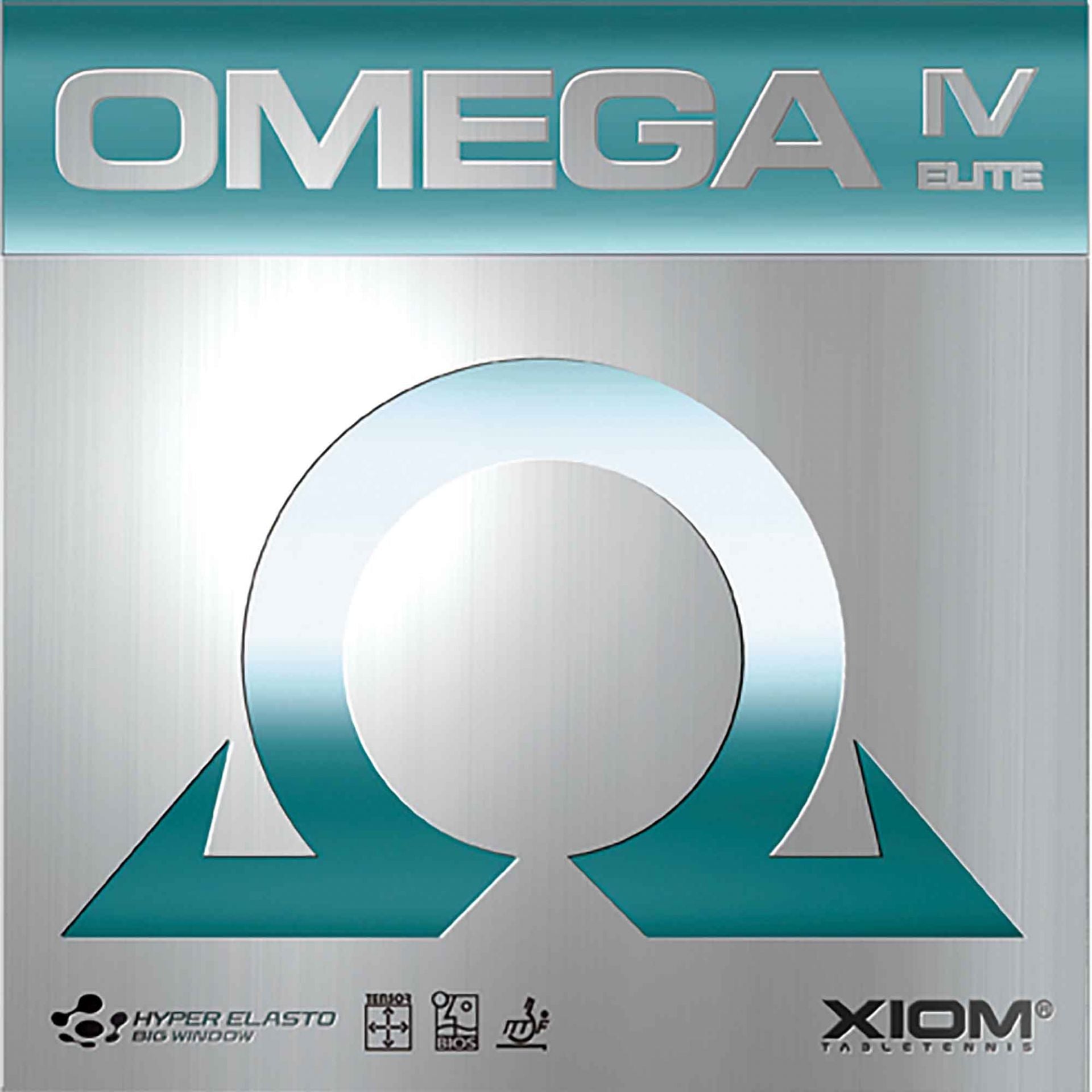 XIOM Omega IV Elite - Table Tennis Rubber