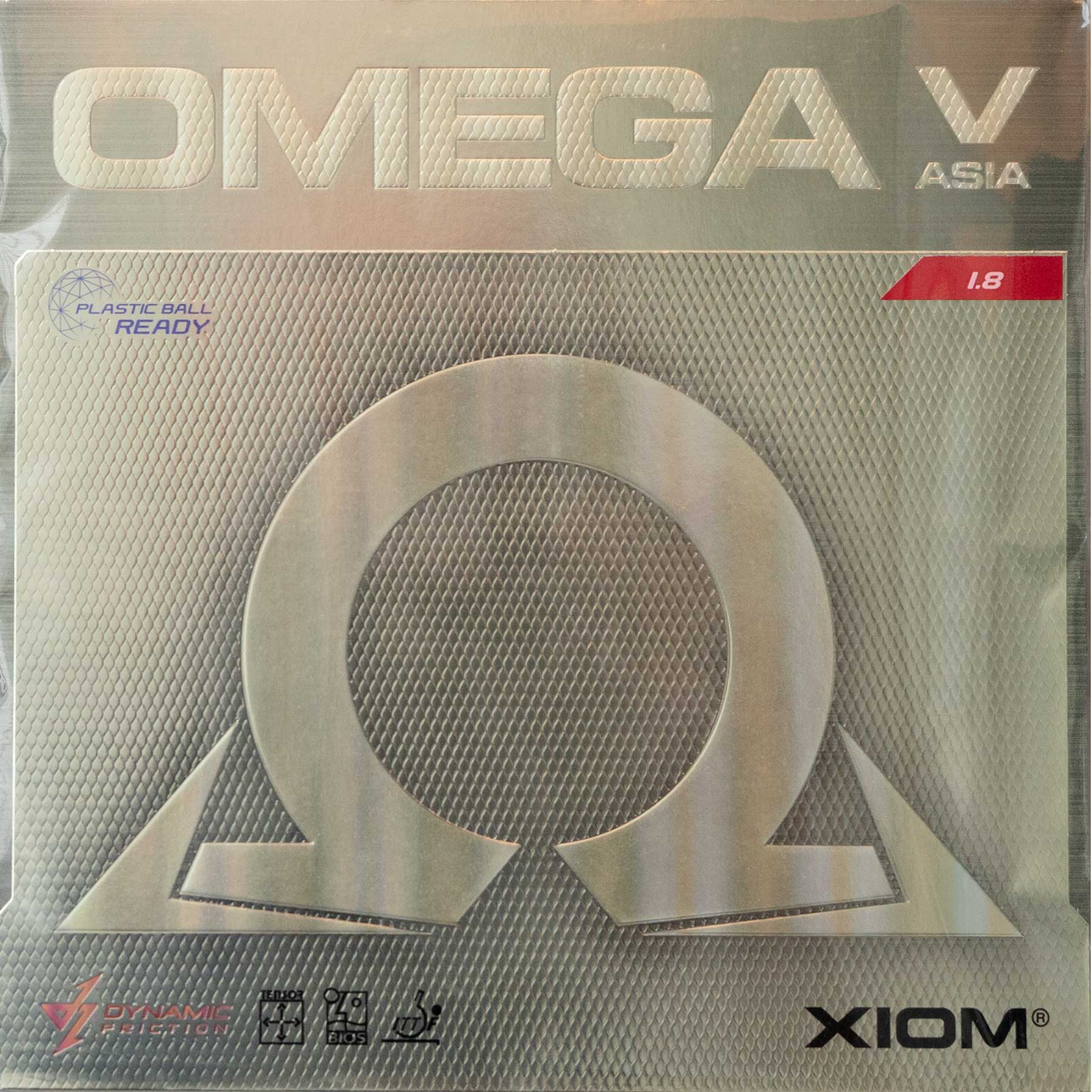 XIOM Omega V Asia - Table Tennis Rubber